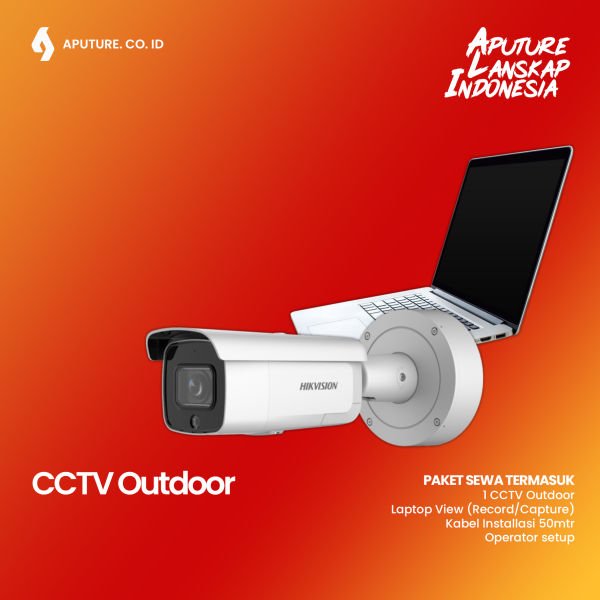 paket sewa cctv outdoor1 kamera